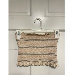 American Eagle light pink tube top